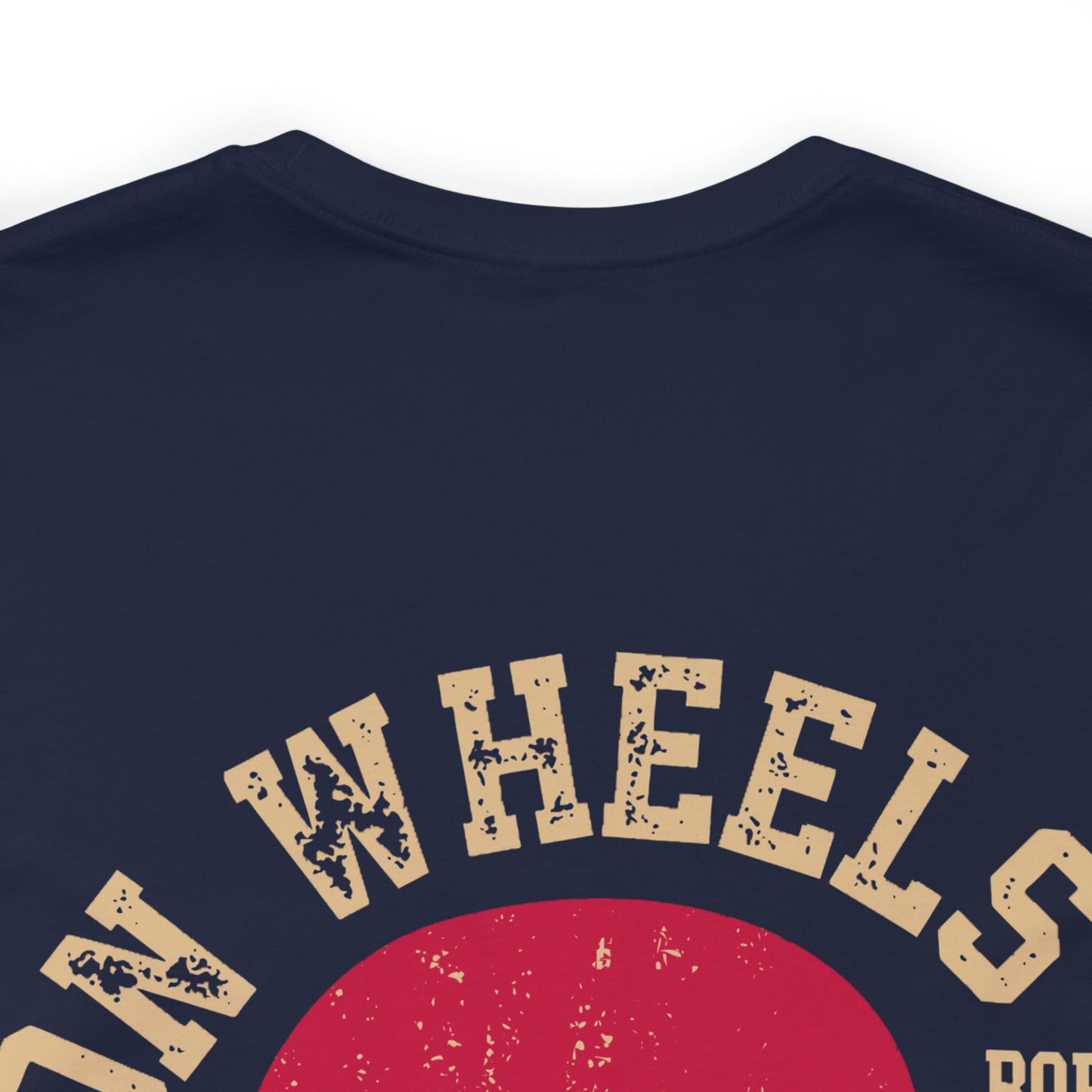 Unisex Jersey Short Sleeve Tee-Iron Wheels