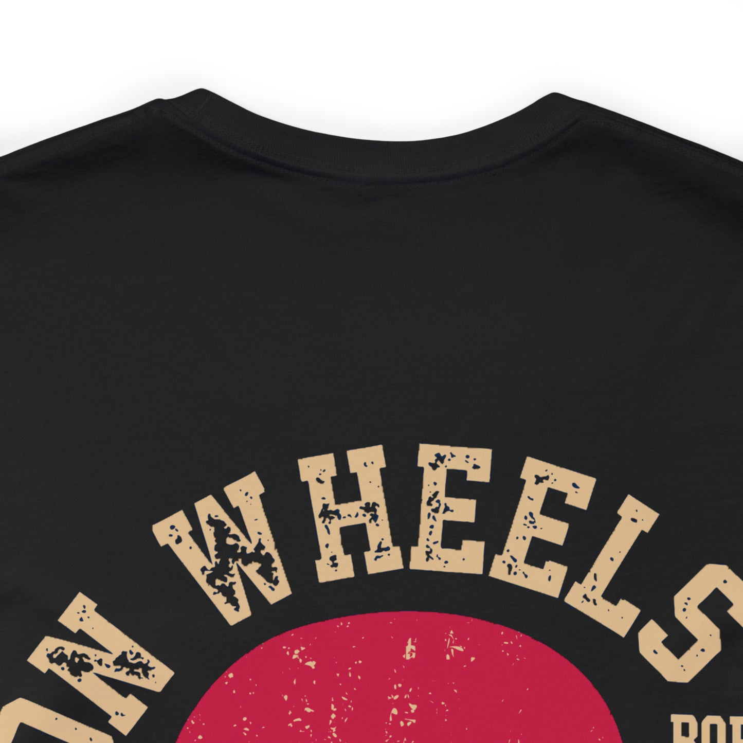 Unisex Jersey Short Sleeve Tee-Iron Wheels