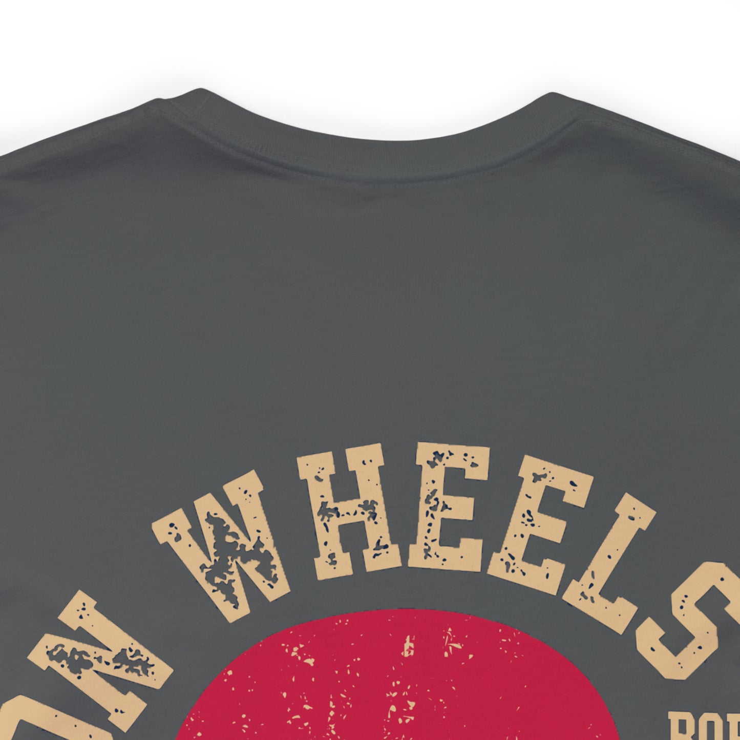 Unisex Jersey Short Sleeve Tee-Iron Wheels