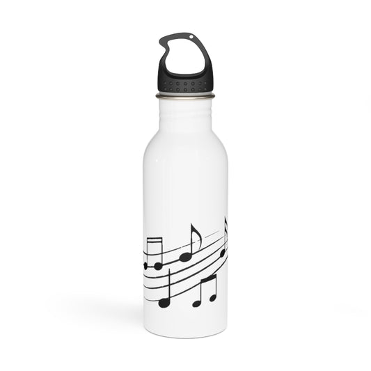 Stainless Steel Water Bottle- Music