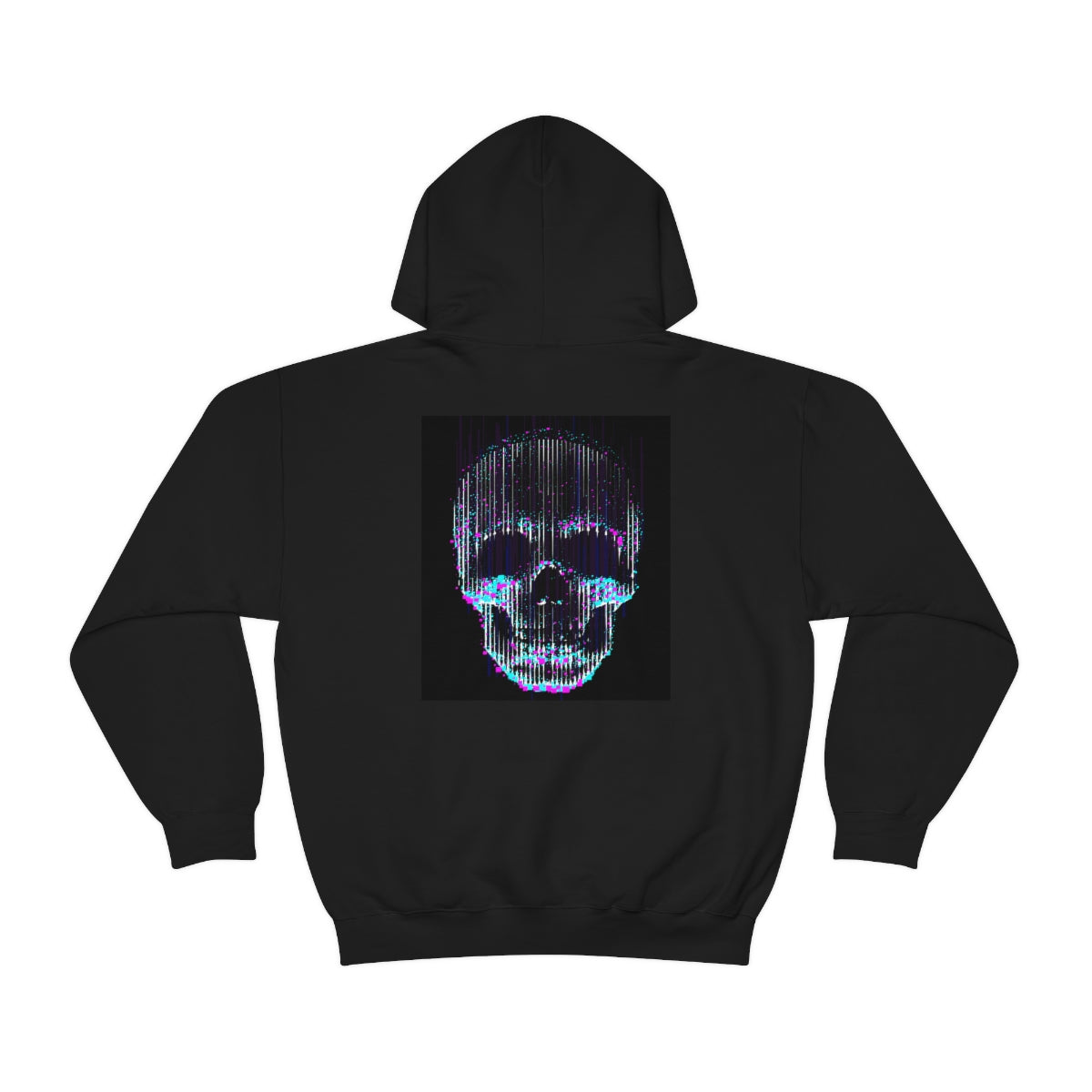Unisex Heavy Blend™ Hooded Sweatshirt-Glowing Skull