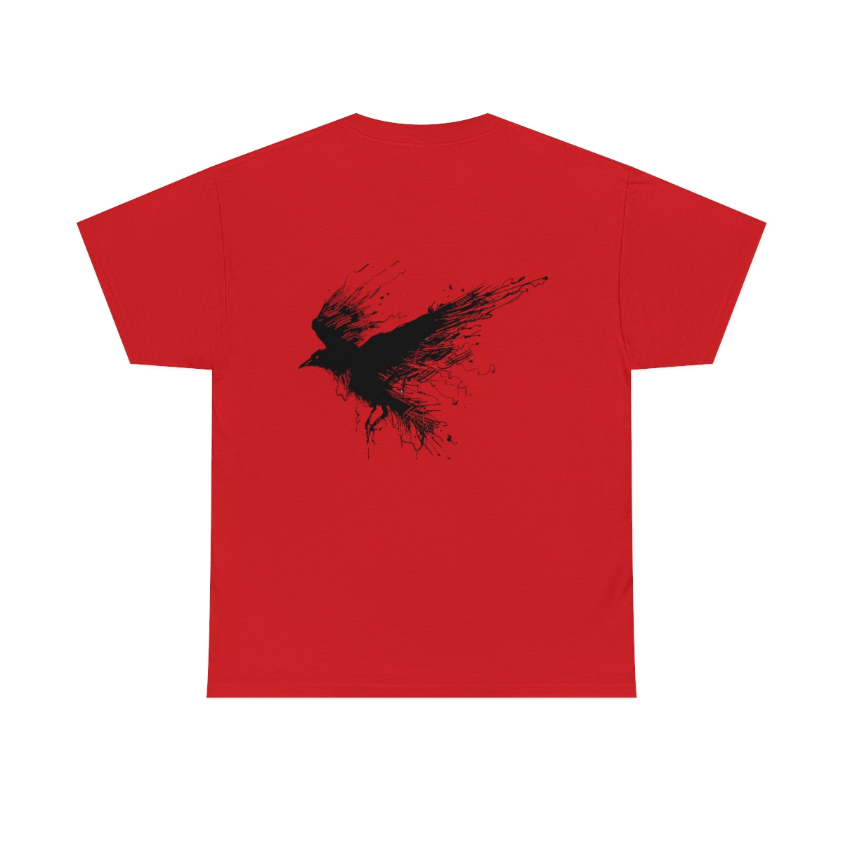 Unisex Heavy Cotton Tee-Crow