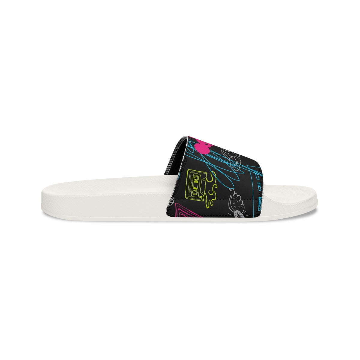 Music Graphic-Women's Slide Sandals