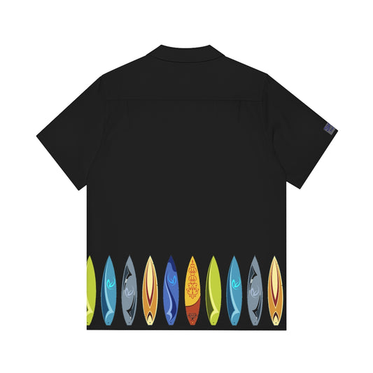 Men's Button Shirt- Surf Boards