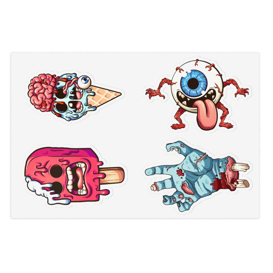 Sticker Sheets-Zombies