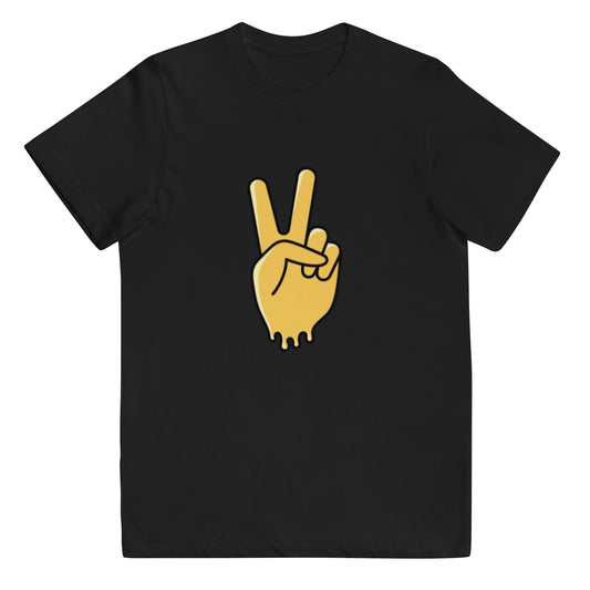 Youth jersey t-shirt-Peace Out