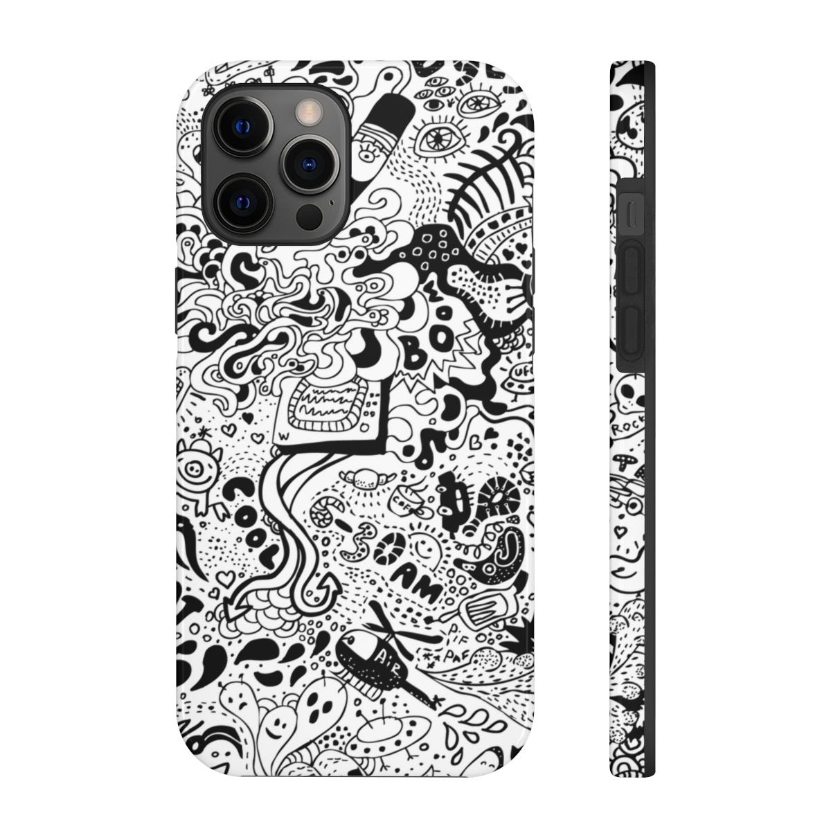 Tough Phone Cases, Case Mate-Doodle