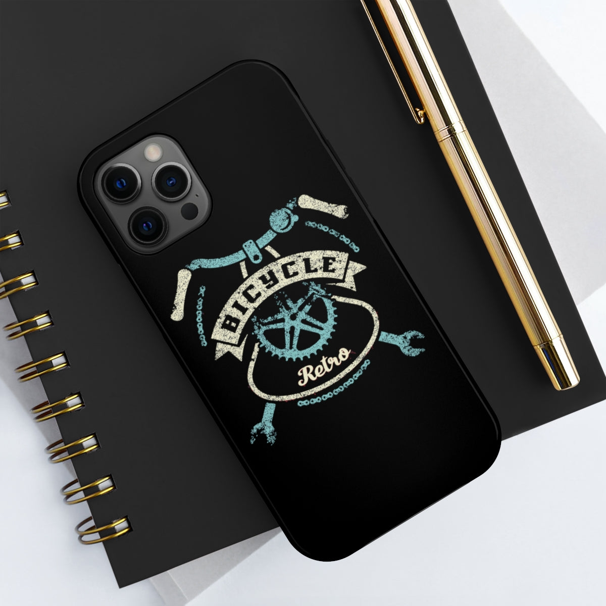 Retro Bicycle-Tough Phone Cases, Case-Mate