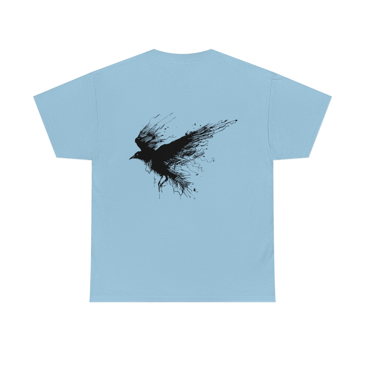 Unisex Heavy Cotton Tee-Crow