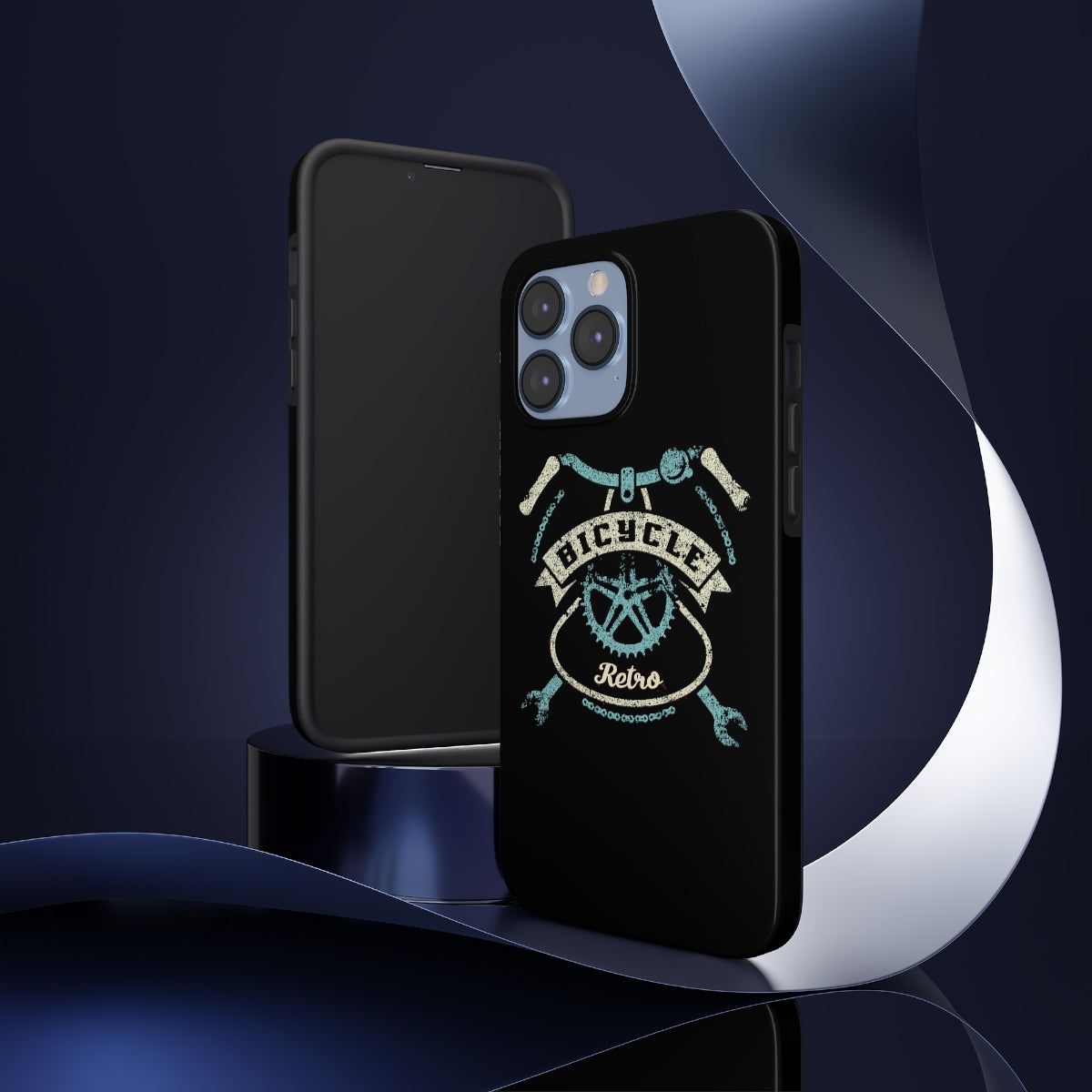 Retro Bicycle-Tough Phone Cases, Case-Mate