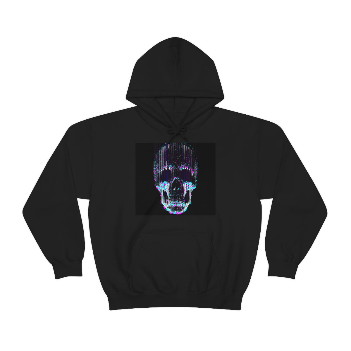 Unisex Heavy Blend™ Hooded Sweatshirt-Glowing Skull