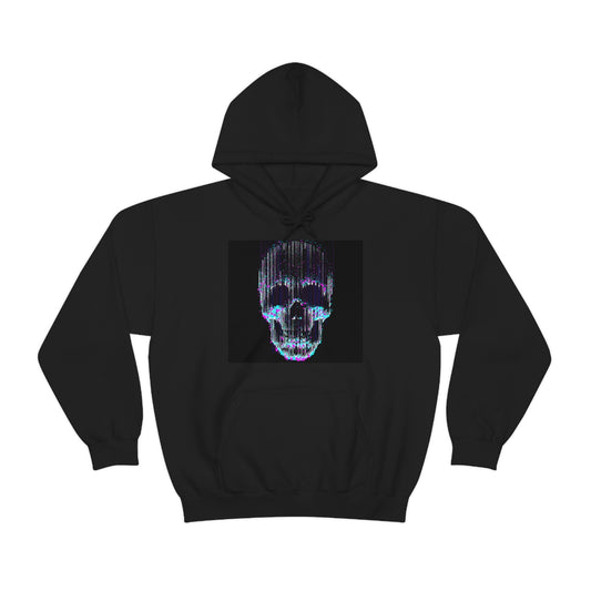 Unisex Heavy Blend™ Hooded Sweatshirt-Glowing Skull