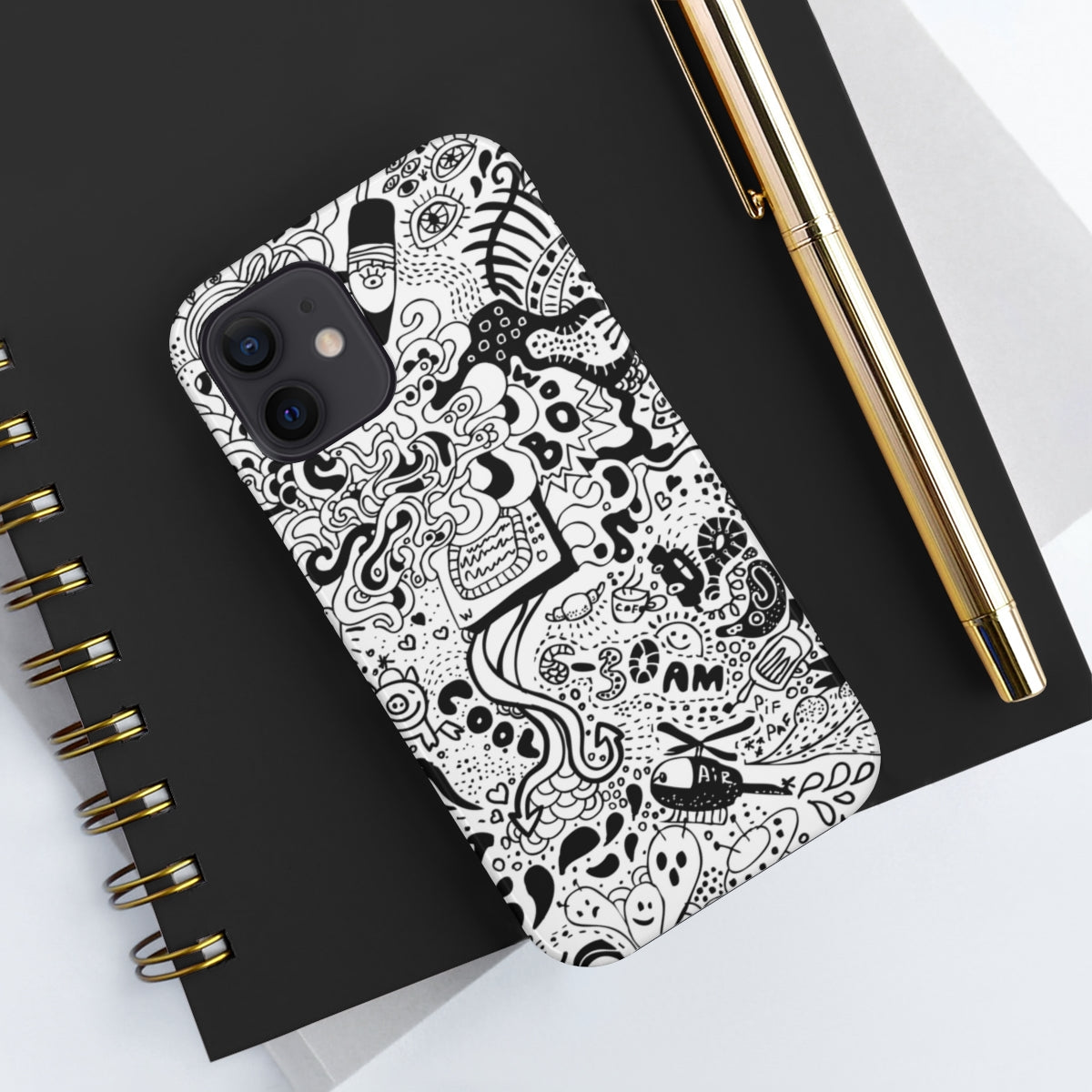 Tough Phone Cases, Case Mate-Doodle