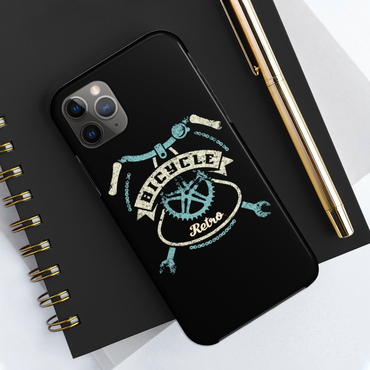 Retro Bicycle-Tough Phone Cases, Case-Mate