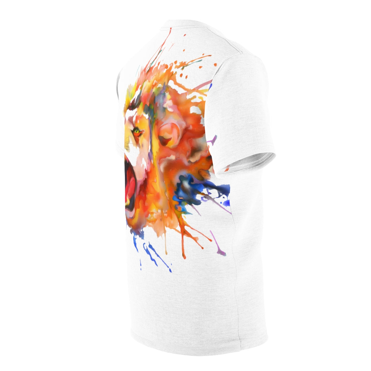 Unisex T-Shirt-Lion-multicolor