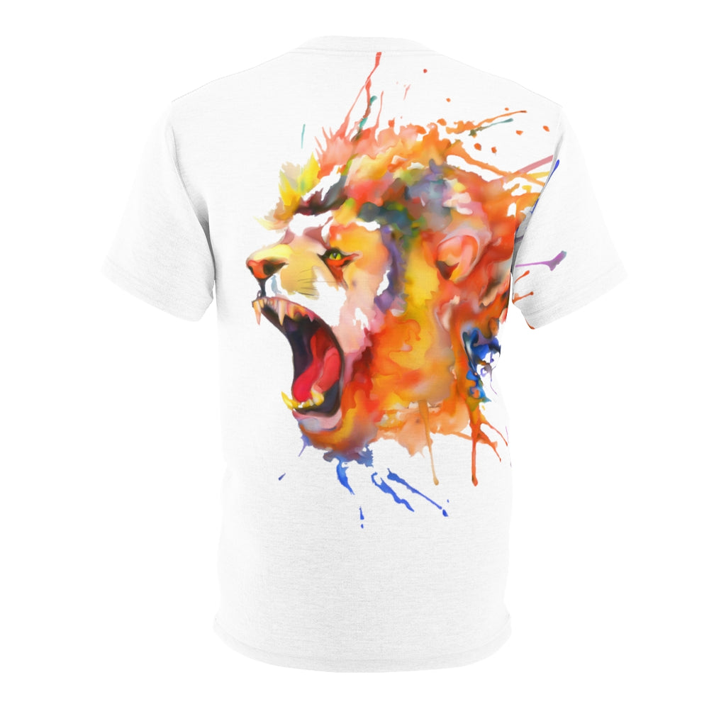 Unisex T-Shirt-Lion-multicolor