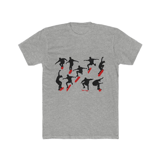 Men's Cotton Crew T-Shirt-Skateboarders