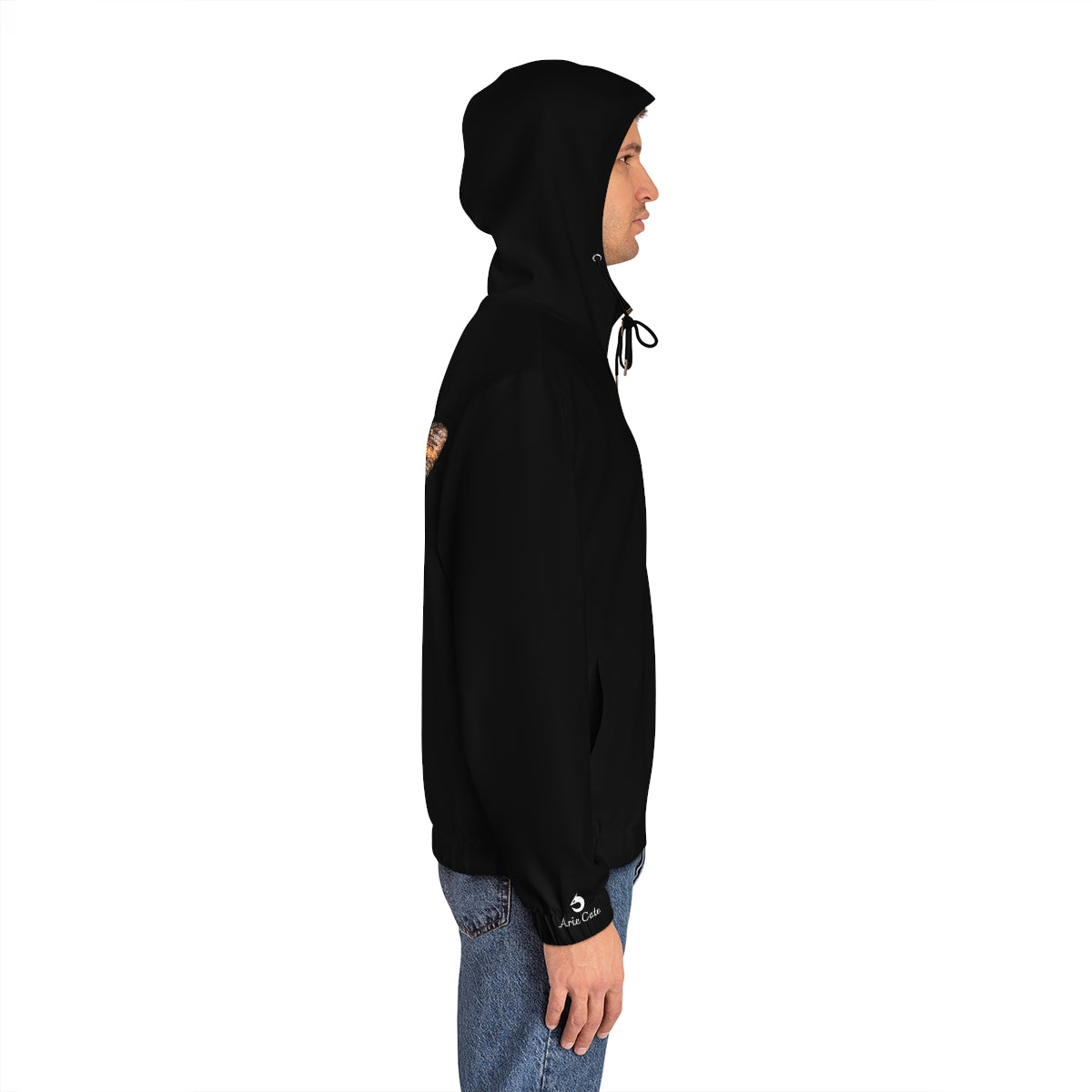 Men's Full-Zip Hoodie-Death Head Moth