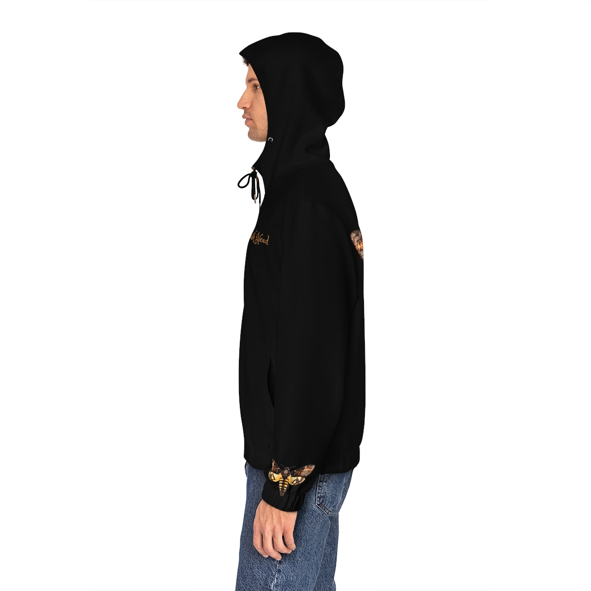 Men's Full-Zip Hoodie-Death Head Moth