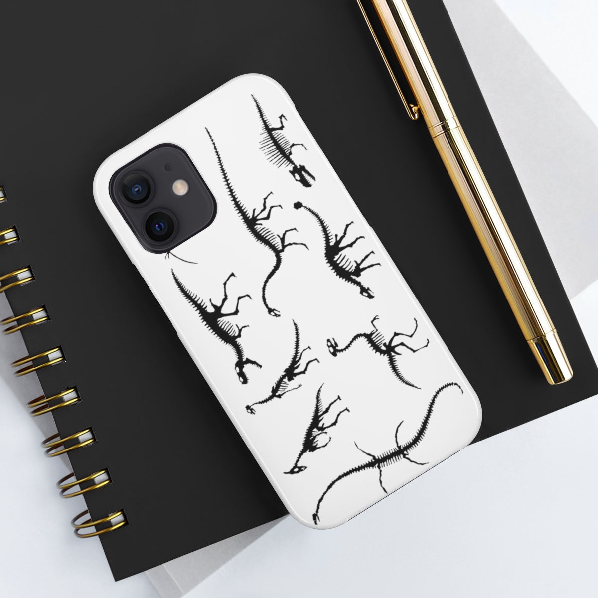 Dino Bones-Tough Phone Cases, Case-Mate