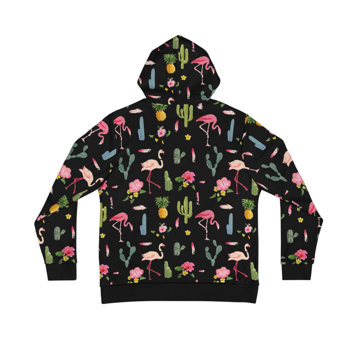 Men's Hoodie-Flamingo