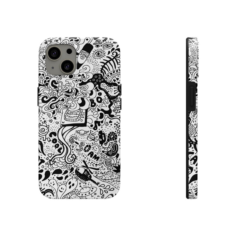 Tough Phone Cases, Case Mate-Doodle