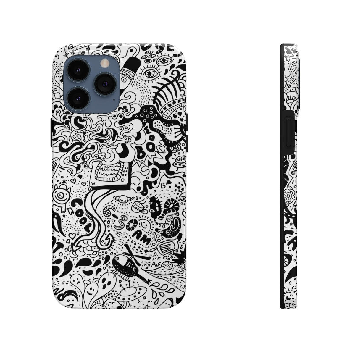 Tough Phone Cases, Case Mate-Doodle