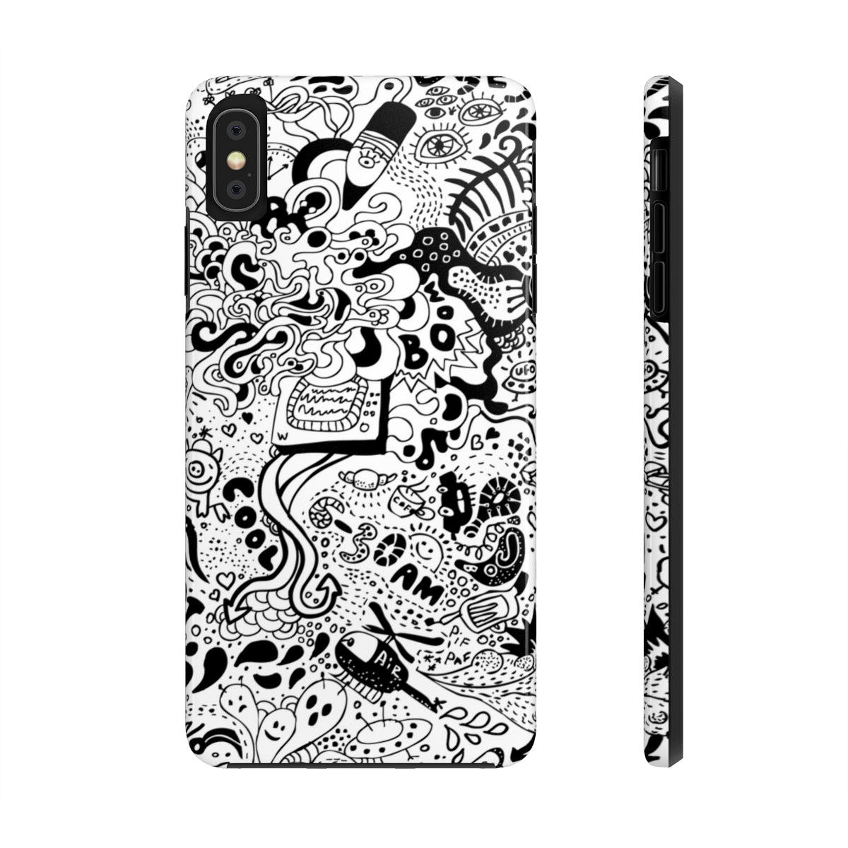 Tough Phone Cases, Case Mate-Doodle