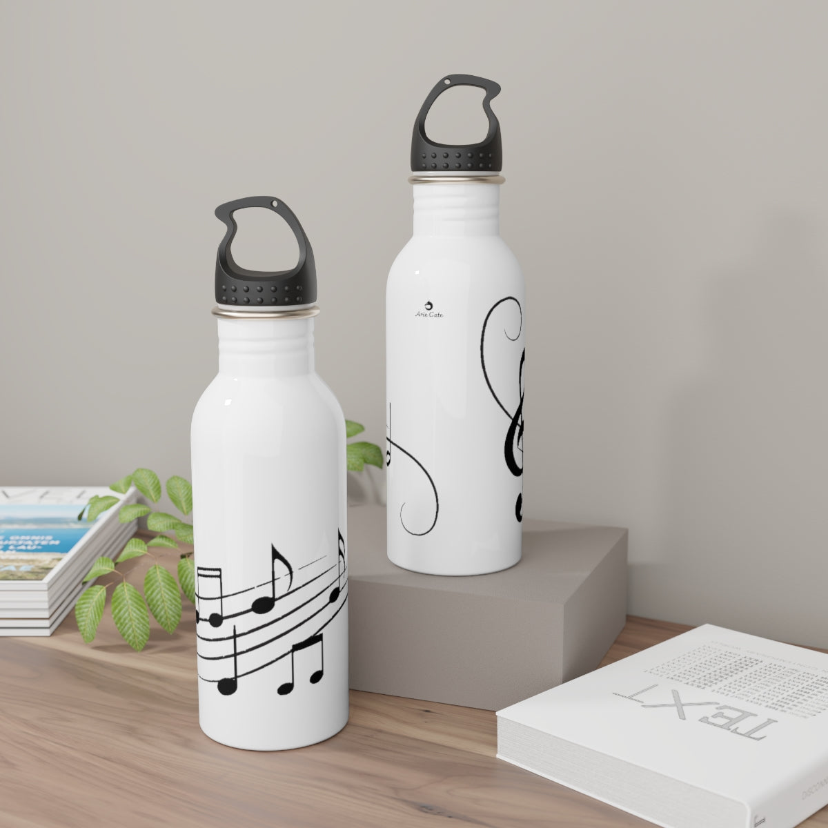 Stainless Steel Water Bottle- Music