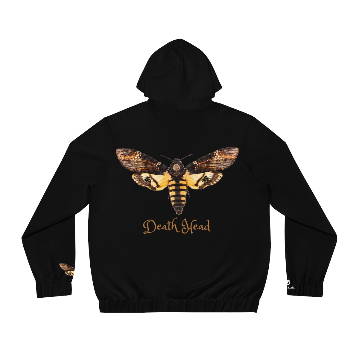 Men's Full-Zip Hoodie-Death Head Moth