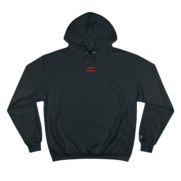 Men's Champion Hoodie-Kyoto Tattoo