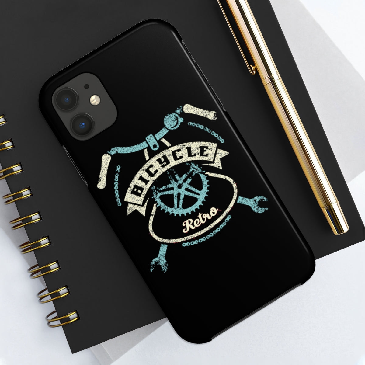 Retro Bicycle-Tough Phone Cases, Case-Mate