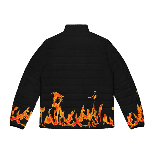 Men's Puffer Jacket-On Fire