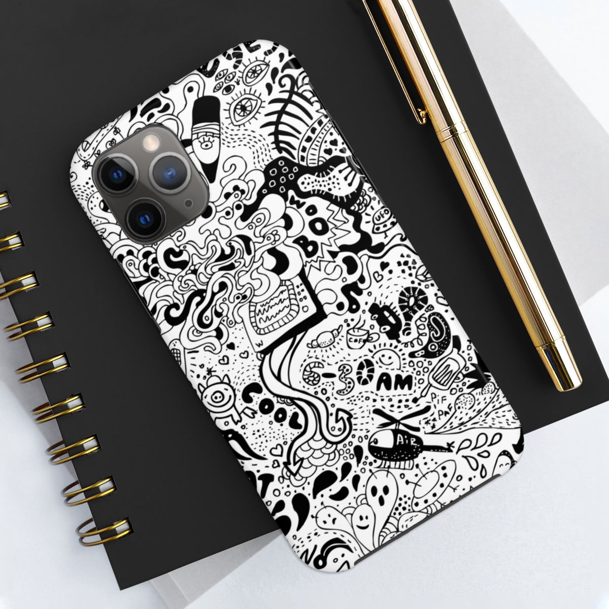 Tough Phone Cases, Case Mate-Doodle