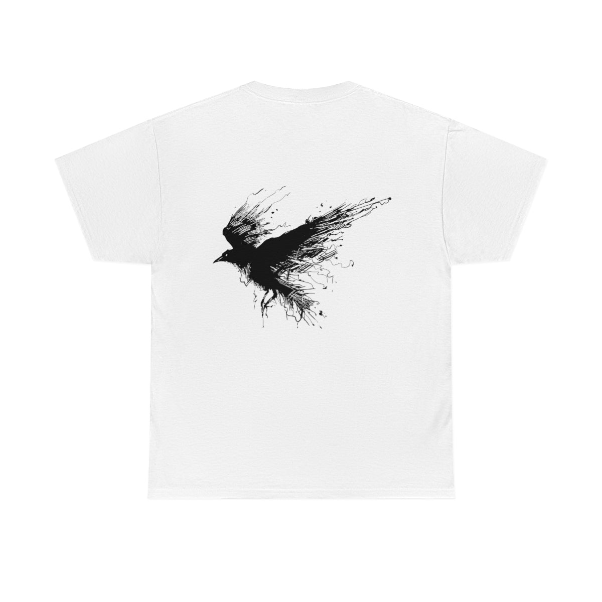 Unisex Heavy Cotton Tee-Crow