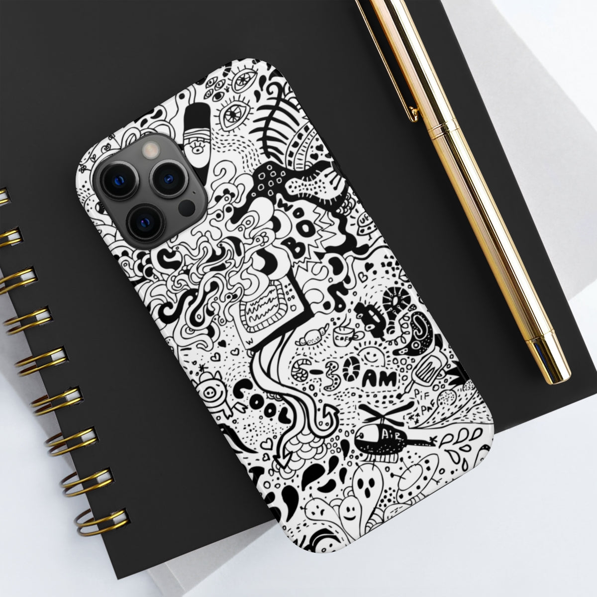 Tough Phone Cases, Case Mate-Doodle