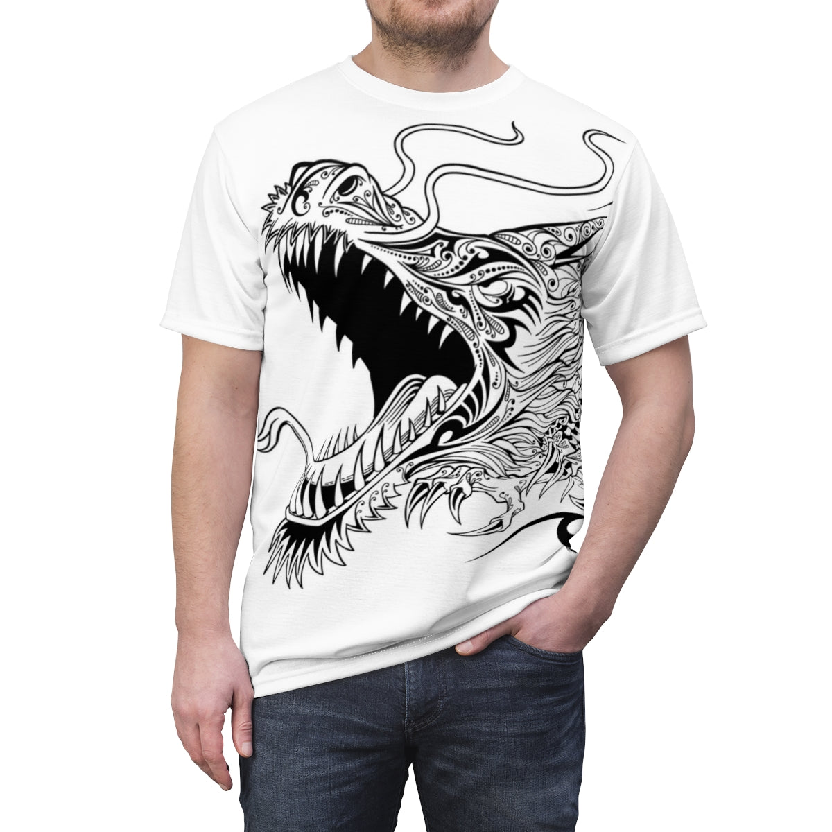 Unisex T-Shirt-Dragon Tattoo