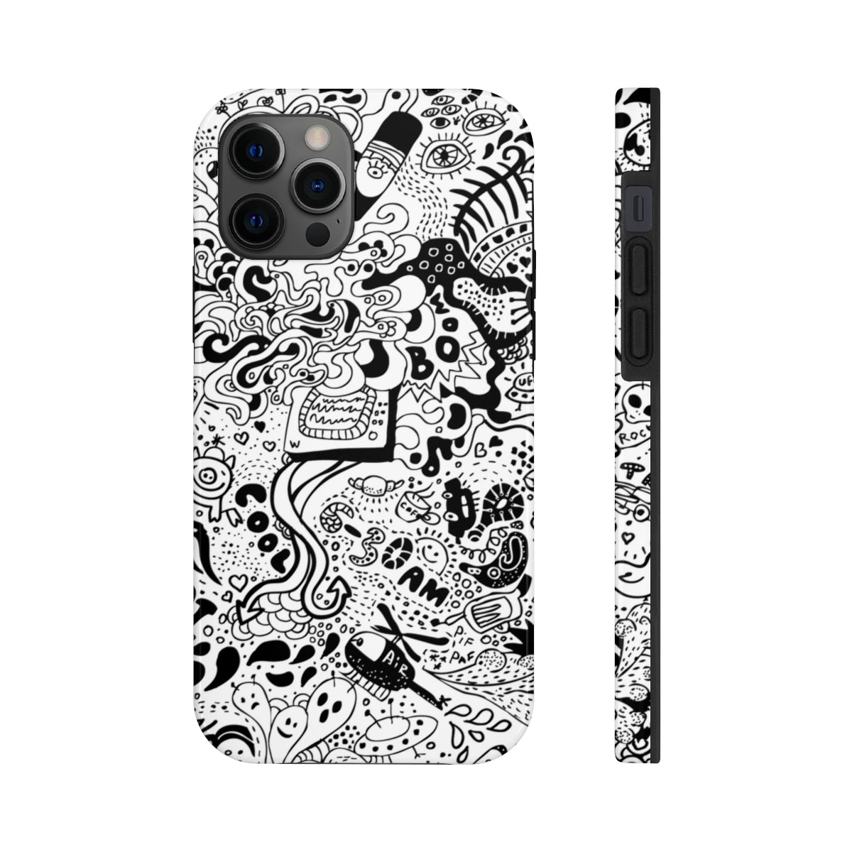 Tough Phone Cases, Case Mate-Doodle