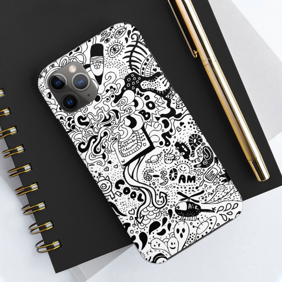 Tough Phone Cases, Case Mate-Doodle