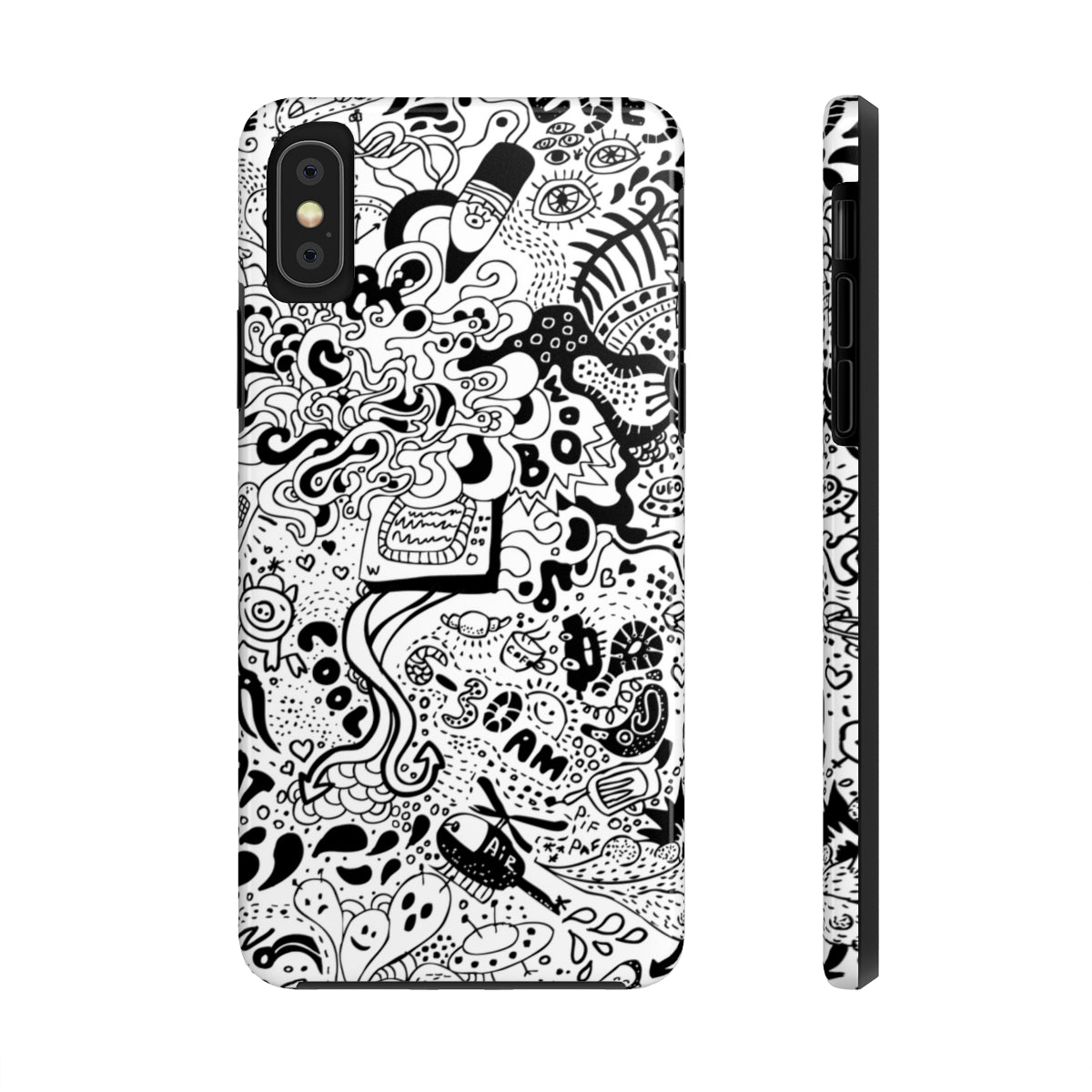 Tough Phone Cases, Case Mate-Doodle