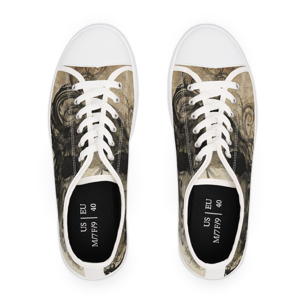 Tattoo by AC- Women's Low Top Sneakers