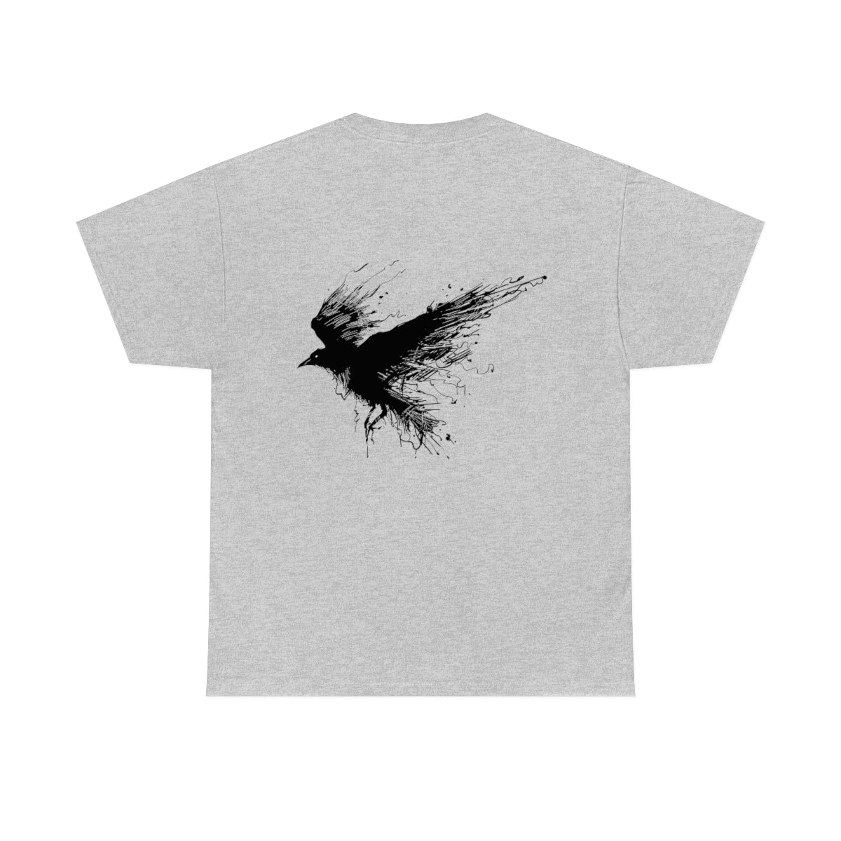 Unisex Heavy Cotton Tee-Crow