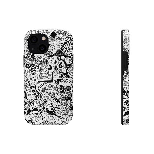 Tough Phone Cases, Case Mate-Doodle