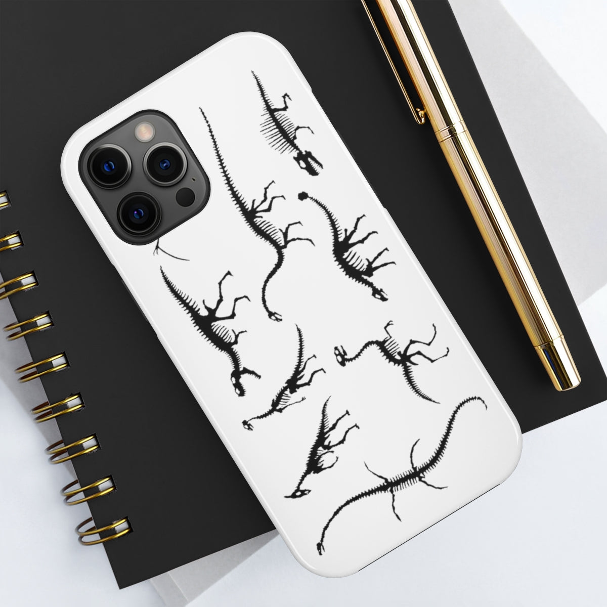 Dino Bones-Tough Phone Cases, Case-Mate