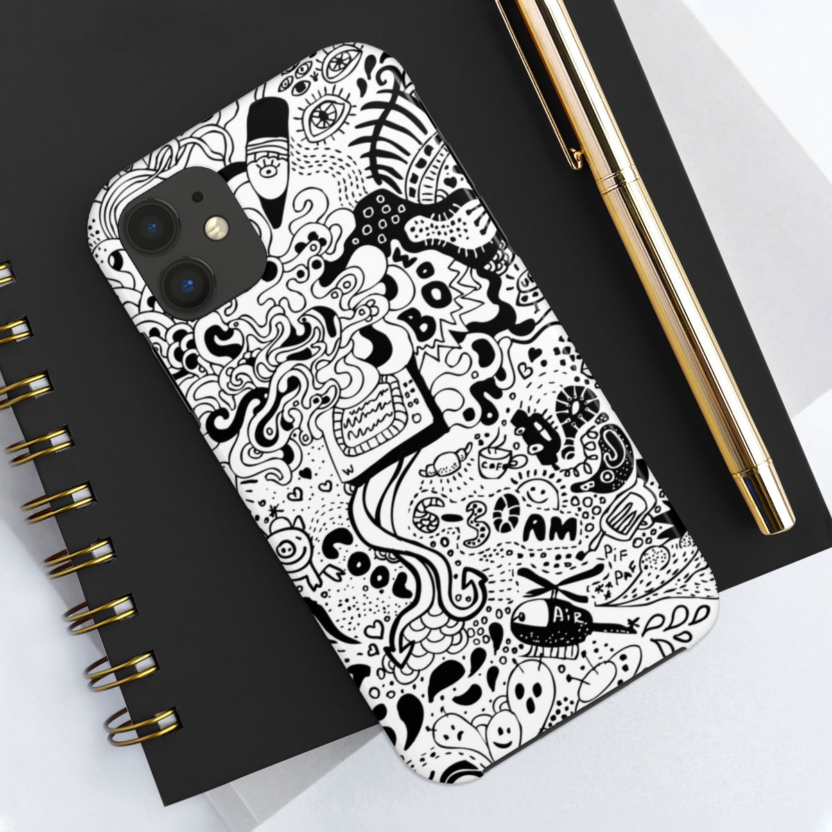 Tough Phone Cases, Case Mate-Doodle