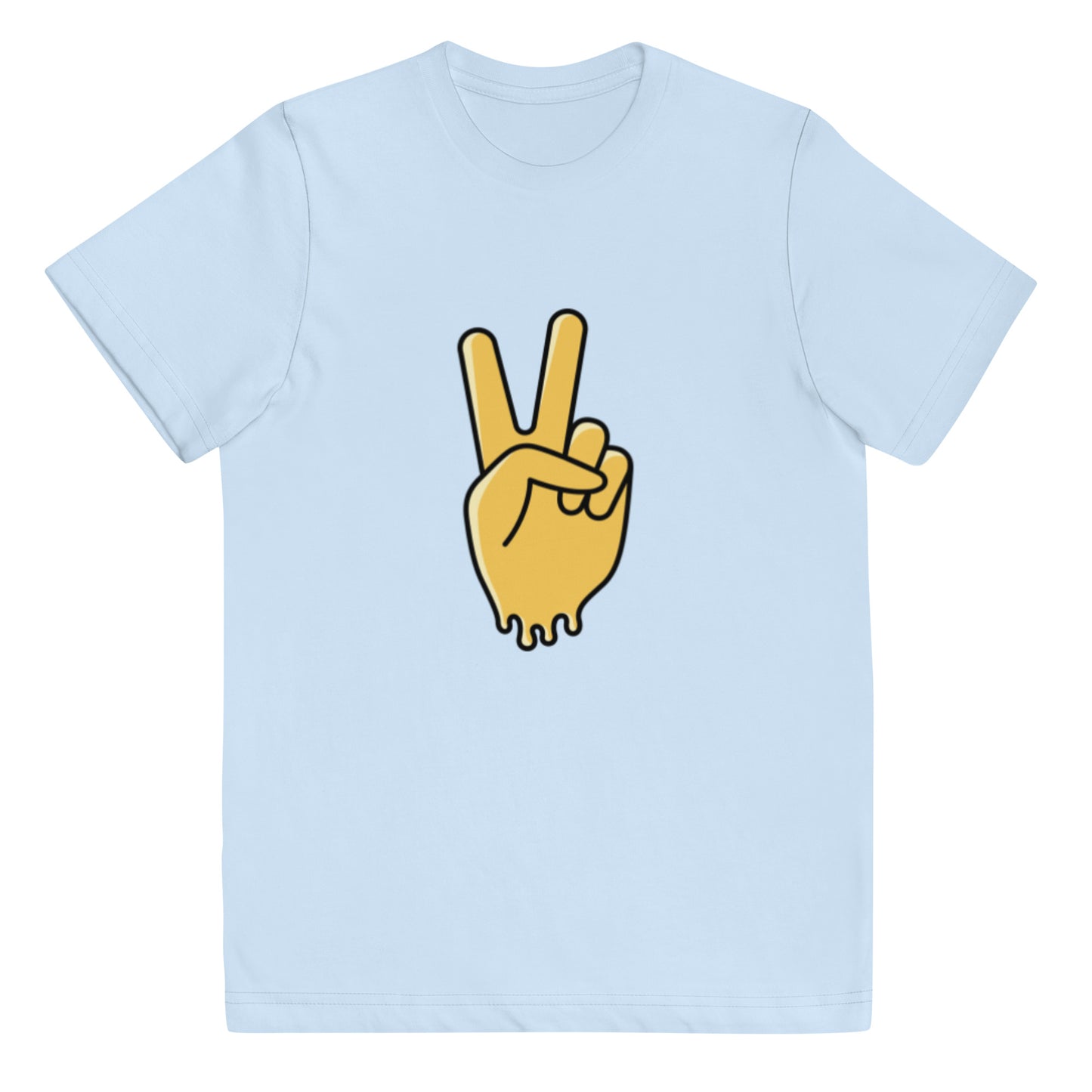 Youth jersey t-shirt-Peace Out